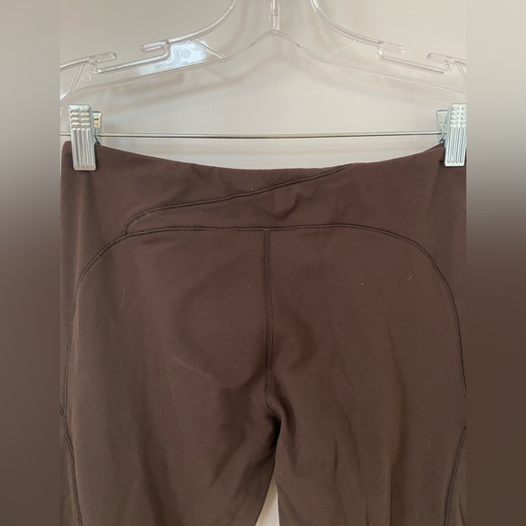 Brown Flare Leggings - Picture 2 of 7